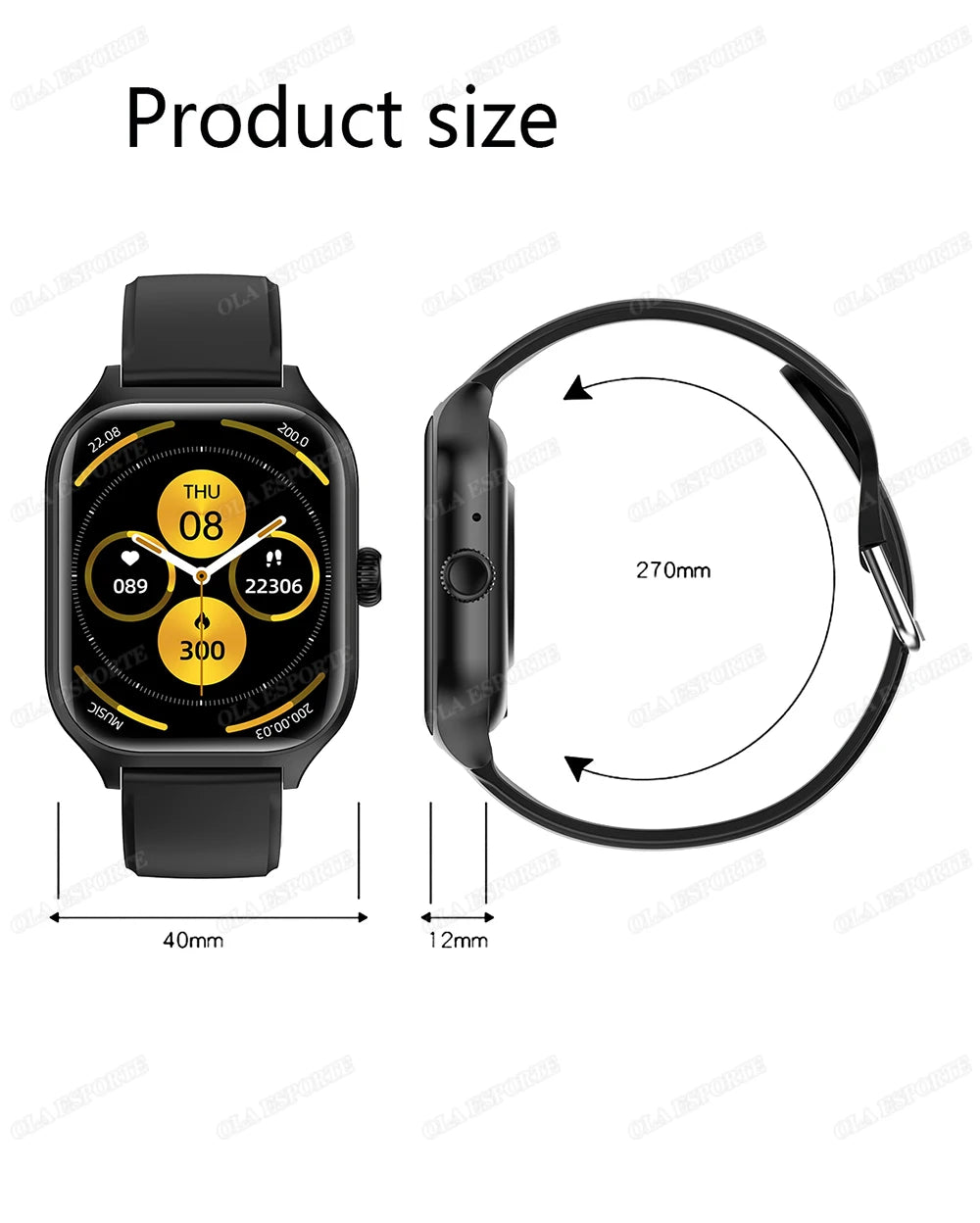 SmartWatch L16 Android & IOS