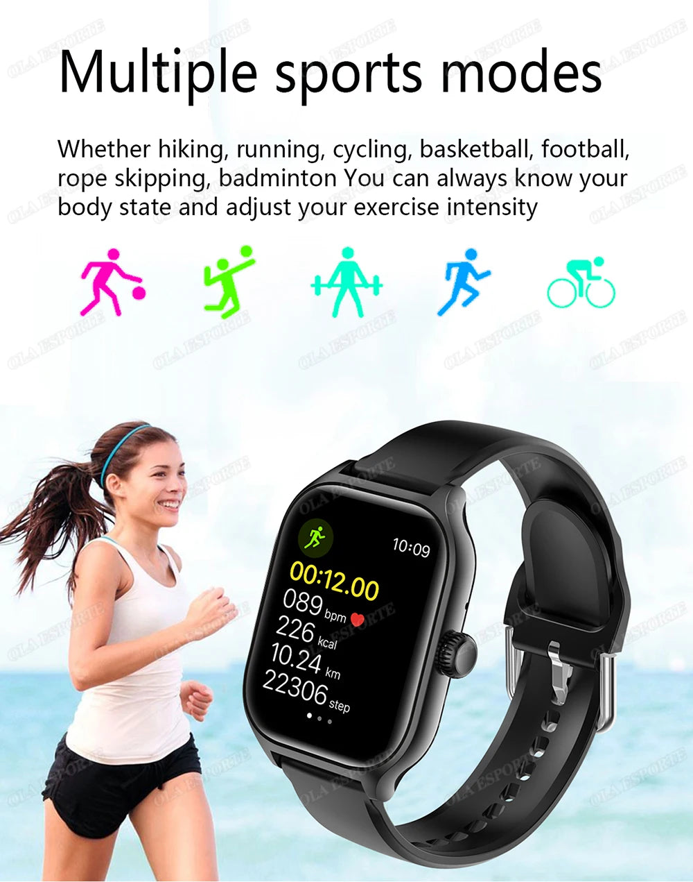 SmartWatch L16 Android & IOS