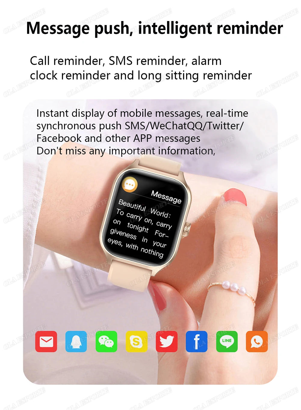 SmartWatch L16 Android & IOS